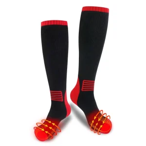 Remote Control Self Heated Socks Rechargeable Winter Socks Lithium Battery Heating Socks