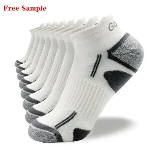 Running Ankle Socks Custom Logo Sizes White Quick Breathable Football Sport Men’s Socks