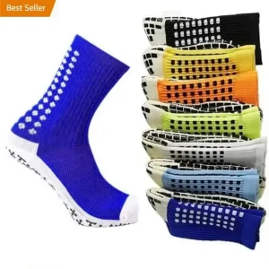 Running Compression Calcetines Men Athletic Non Slip Soccer Grippy Antideslizante Football Sports Grip Anti Slip Soccer Socks