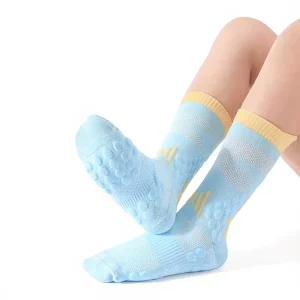 Running Sports Socks Men’s Women’s Thick Terry Sole Sweat Absorbing Crew Breathable Combed Cotton Basketball Badminton Tennis