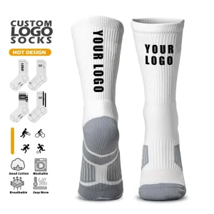 Running Sports Socks Seamless Knitted Coolmax Athletic Socks for Men Women Crew Sport Socks Autumn Cuff & Bottom Eco-Friendly