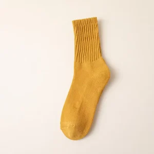 SB1145 High quality Custom Solid Color Natural Healthy Simple Design Bamboo Fiber Socks
