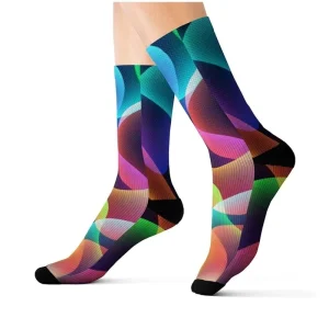 SB1207 Spring Summer unisex solid color neck socks sweat wicking breathable soft and comfortable sports socks