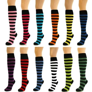 School Boy Girls Knee High Socks Wind Thigh College Student Knee Socks Women’s Fashion Knee High Tube Socks