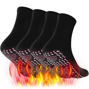 Self Heating Magnetic Therapy Socks for Women and Men Summer Comfortable Healthy Heated Socks Helps Warm Feet
