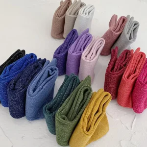 Shiny Sparkle Short Dress Socken Ladies Cotton Glitter Socks Lurex Woman Socks