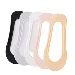Silicone Non slip Invisible Socks Summer Thin Solid Casual Women Anti Slip Low Cut No Show Socks