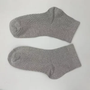 Silver Bamboo Socks Unisex Cushioned Comfortable Moisture Ankle Foot Massage Socks