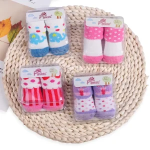 Small MOQ Infant Comfortable Cotton Funny Ankle Baby Sock