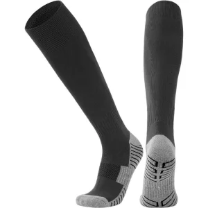 Soccer Sport Knee High Socks Calf Athletic Running and Training Football Thickening Keep Warm Custom Design Sock