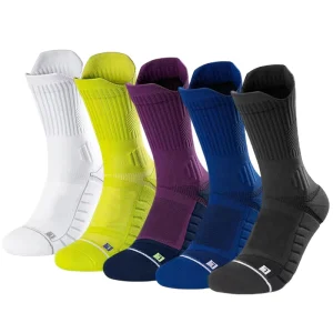 Soccer Sport Knee High Socks Calf Athletic Running and Training Football Thickening Keep Warm Custom Design Socks for Men