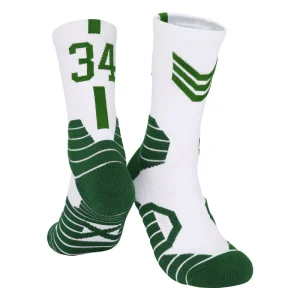 Sock Factory Customized Men’s Anti Slip Sports Socks Air Cushion Cushioning Functional Ankle Protection Basketball Socks