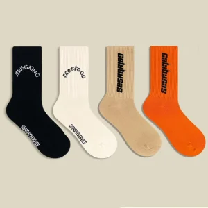 Sock Manufacturers High Quality Custom Logo Cotton Socks Soft Cushion Design Crew Sports Skateboard Socks