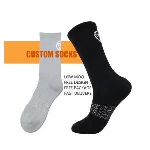 Sock Moisture Wickin Professional Sports Textured Sock Mens Baseball Designer Logo Sport Socks