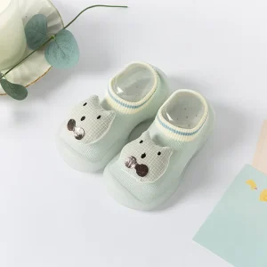 Sock Shoes Babies Winter Wa Babys Soft Elastic Prewalker Socks with Rubber