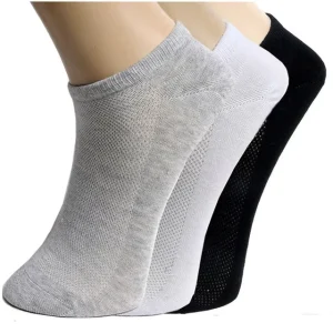 Sock Sneakers Business Style Embroidery Custom Logo Cotton Socks for Men