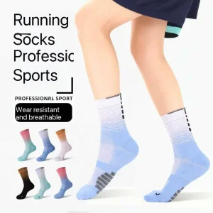 Socks Football Basketball Socks Cotton Nylon Elastic Embroidery Sport Socks