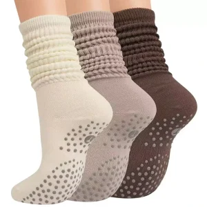 Socks for Women New Style Warm Anti Slip Yoga Socks Ladies Mid-calf Fitness Sports Socks Factory Supply