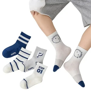 Soft Cotton Cartoon Kids Socks Breathable Non slip Grip Toddler Socks for Boys and Girls