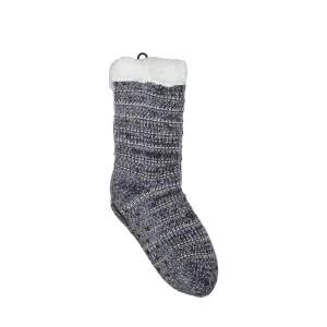 Soft Metallic Thread Knitted Chenille Floor Socks Warm Stretchy Non Slip Indoor Home Bedroom Socks Women Ladies Winter Gift