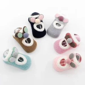 Soft Soled Non Slip Indoor Outdoor Baby Toddler Shoes for Boys Girls Breathable Spring Summer Socks Deodorant Floor Slip On