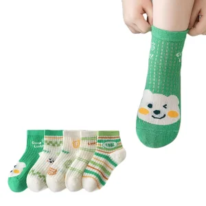 Solid Colors Custom Autumn Winter Kids Bulk Breathable Warm Toddler Baby Socks