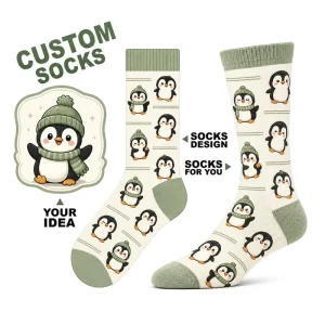 Source Factory Breathable Daily Wear Private Label Custom Crew Socks for Buyers