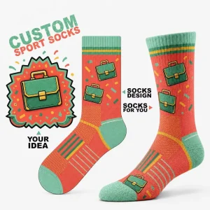 Source Factory Combed Cotton Breathable Soft ODM Custom Socks for Brands Retailers and Distributors