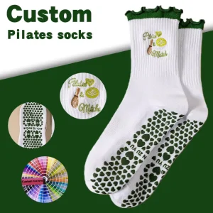 Source Factory Digital Printing Yoga Socks Export Standard Logo Placement Distributor Crew