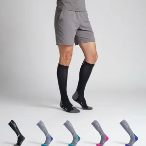 Sport Compression Socks Women & Men Graduated 20-30mmHg for Running Athletic Flight Sock Performance & Recovery