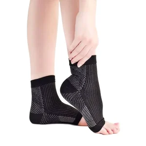 Sports Compression Ankle Support Anti Fatigue Socks Breathable Net Foot Sleeve Yoga Anklet Protective Socks