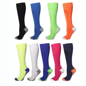 Sports Compression Socks Crew Sport Socks Solid Sports Compression Socks