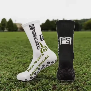 Sports Grip Socks Performance Football Soccer Compression Socks With Non Slip Grip Socks for Men