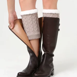Sports Yoga Ballet Dance Stirrup Leg Winter Christmas Fashion Thick Warm Knee Socks Knitted Warm 22cm Socks Cover