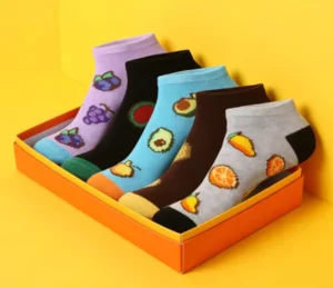 Sporty Casual Breathable Socks Cotton Mens Crew Anti Odor Summer