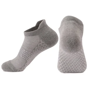Spring Autumn Ankle Short Socks Men’s Towel Bottom Thick Boat Socks Running Sweat absorbing Breathable Honeycomb Sports Socks