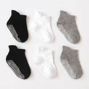 Spring Cotton Anti Slip Socks for Babies 0-5 Years Newborn Baby Can Be Wear Ankle Socks