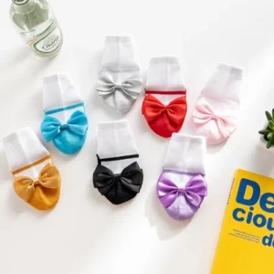 Spring Non slip Baby Socks Bow Children’s Ballet Spanish Baby Floor Socks