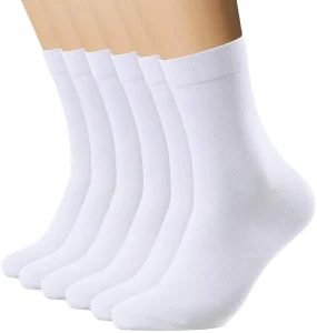 Spring Sport Running Calf Crew Socks Performance Cushioned Breathable Quick Dry Cotton Bamboo for Men Women