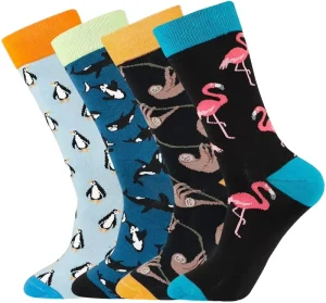 Stock Item Novelty Cute Cozy Crazy Fashion Breathable Cotton Boot Socks Premium Funny Crew Dress Socks for Men Women