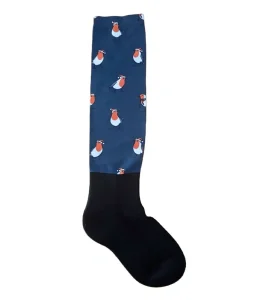 Sublimation Animal Pattern Autumn Season for Children Logo Cuff Bottom Body Custom Designed Unisex Knee High Riding Socks