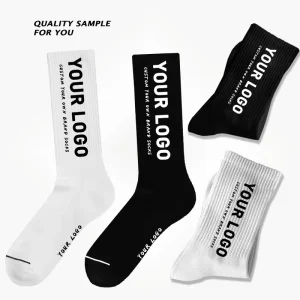 Summer Anti Slip Anti Bacterial Disposable Standard Thickness Crew Cotton Sport Socks Custom Logo From Zhejiang