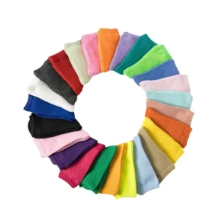 Summer Children’s Cartoon Pattern Candy Color Middle Tube Socks Boys Girls Cotton Kid 3-8 Years Breathable Quick Knitted