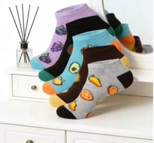 Summer Crew Socks Cotton Mens Breathable Sporty Anti Odor Casual