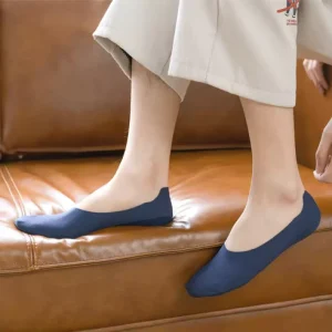 Summer Crew Socks No Show Liner Non Slip Breathable Eco Friendly Cotton for Men Women