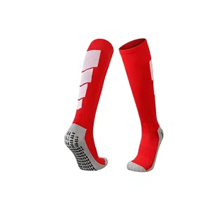 Summer Glue On Football Socks Men’s Long Professional Non Slip Terry Soled High Cut Quick Drying Breathable Match Training Socks