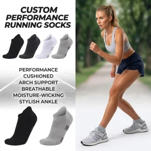 Summer High Terry Casual Ankle Socks Outdoor Sports Comfortable Breathable Sweat Wicking Eco Friendly Cotton Bottom