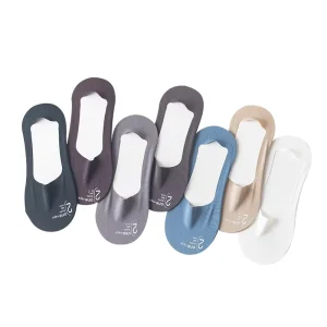 Summer Ice Silk Thin No Show Low Cut Socks Anti slip Solid Mesh Men Socks Invisible Ankle for Boy