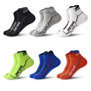 Summer New Sports Ankle Basketball Soccer Socks Outdoor Mesh Breathable Running No Show Socks