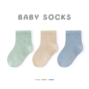 Summer Newborn Knit Baby Pure Cotton Mesh Socks